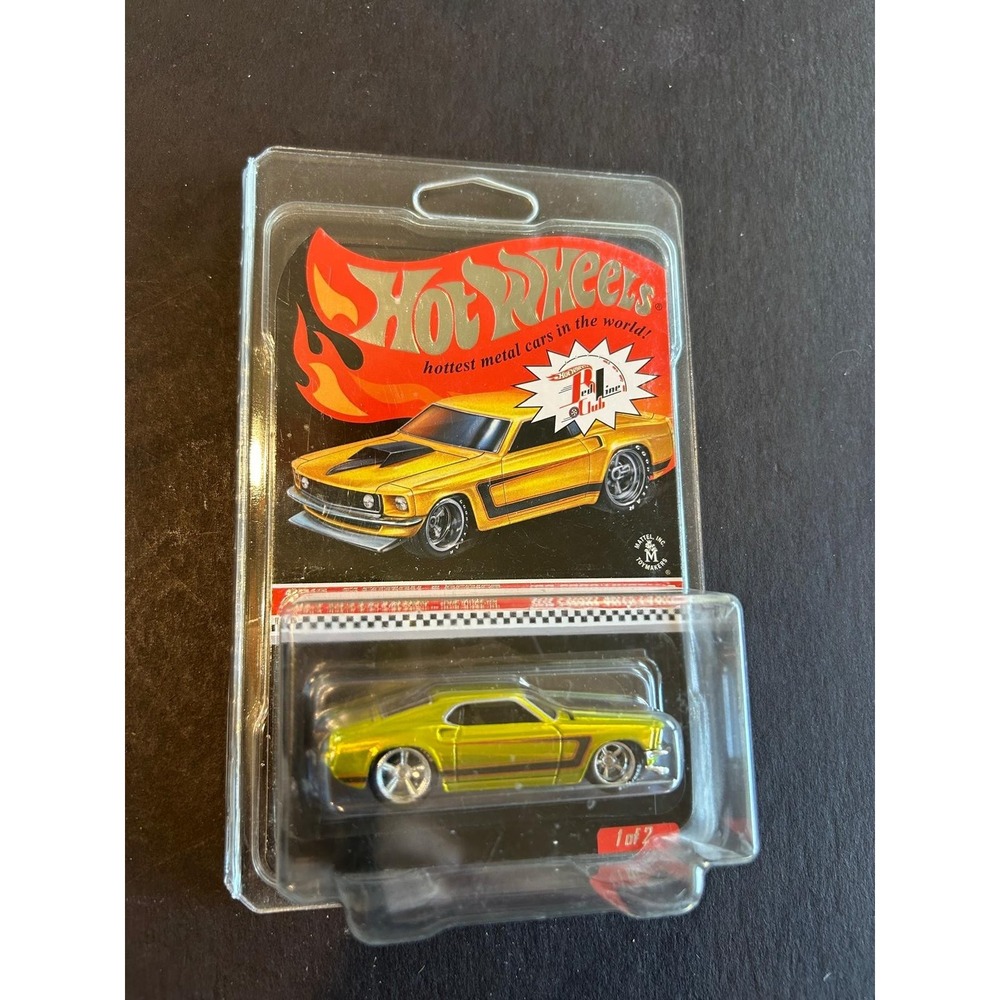 Hot Wheels RLC Selections '69 Ford Mustang New Very Nice!!